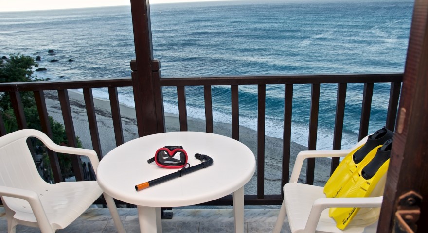 Studio 3 balcony