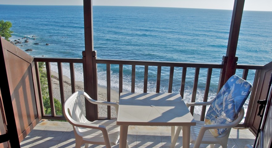 Studio 8 balcony
